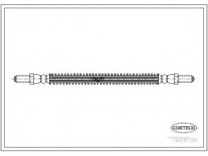 CORTECO 19018756 stabdžių žarnelė 
 Stabdžių sistema -> Stabdžių žarnelės
GBH166, GBH166
