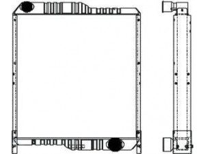 SAKURA  Automotive 1341-0420 radiatorius, variklio aušinimas