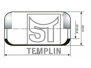 ST-TEMPLIN 04.060.6006.700 dėklas, pneumatinė pakaba
500 324 098, 5000 954 176, 5003 24098