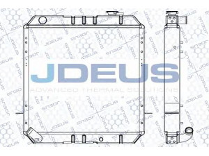 JDEUS 028M87 radiatorius, variklio aušinimas
1640054680, 1640054681