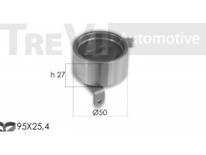 TREVI AUTOMOTIVE KD1359 paskirstymo diržo komplektas 
 Techninės priežiūros dalys -> Papildomas remontas