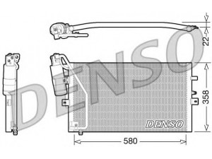 DENSO DCN25003 kondensatorius, oro kondicionierius 
 Oro kondicionavimas -> Kondensatorius
5046990, 5048350, 5048491