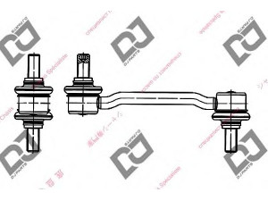 DJ PARTS DL1175 šarnyro stabilizatorius 
 Ašies montavimas/vairavimo mechanizmas/ratai -> Stabilizatorius/fiksatoriai -> Savaime išsilyginanti atrama
54830-3K000, 54830-3L000, 548303K000
