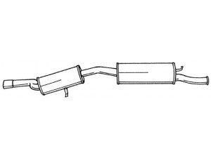 AKS DASIS SG12664 galinis duslintuvas