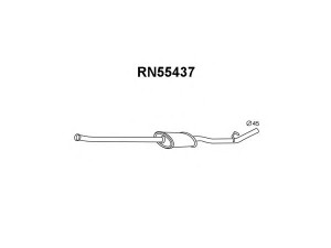 VENEPORTE RN55437 vidurinis duslintuvas 
 Išmetimo sistema -> Duslintuvas
7700308551