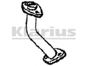 KLARIUS 301784 išleidimo kolektorius 
 Išmetimo sistema -> Išmetimo vamzdžiai
8970302761, 858026, 97093321, 858026