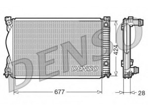 DENSO DRM02037 radiatorius, variklio aušinimas 
 Aušinimo sistema -> Radiatorius/alyvos aušintuvas -> Radiatorius/dalys
4F0121251R