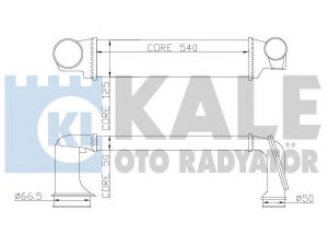 KALE OTO RADYATÖR 343300 tarpinis suslėgto oro aušintuvas, kompresorius 
 Variklis -> Oro tiekimas -> Įkrovos agregatas (turbo/superįkrova) -> Tarpinis suslėgto oro aušintuvas
1751.7.786.351, 7.786.351