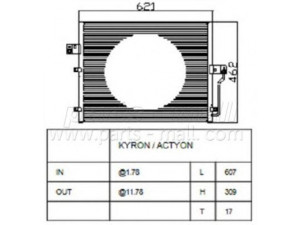 PARTS-MALL PXNCD-014 kondensatorius, oro kondicionierius 
 Oro kondicionavimas -> Kondensatorius
6840009000, 6840009001, 6840009002
