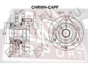 ASVA CHRWH-CAPF rato stebulė 
 Ašies montavimas/vairavimo mechanizmas/ratai -> Rato stebulė/montavimas -> Rato stebulė
48 14 304, 25903358