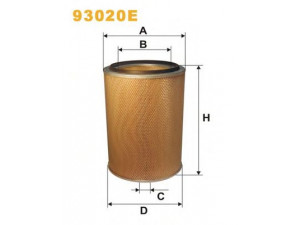 WIX FILTERS 93020E oro filtras
395776, 3957767087