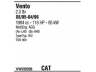 WALKER VW25056 išmetimo sistema 
 Išmetimo sistema -> Išmetimo sistema, visa