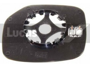 LUCAS ELECTRICAL LR-0007 veidrodėlio stiklas, stiklo elementas 
 Kėbulas -> Langai/veidrodėliai -> Veidrodėlis