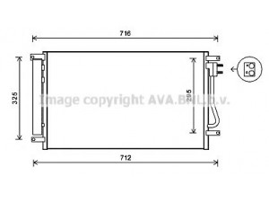 AVA QUALITY COOLING CT5038D kondensatorius, oro kondicionierius 
 Oro kondicionavimas -> Kondensatorius
96472206, 96472206
