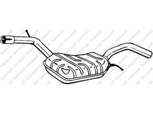 BOSAL 233-083 vidurinis duslintuvas 
 Išmetimo sistema -> Duslintuvas
3C0 253 409 AP, 3C0 253 409 M