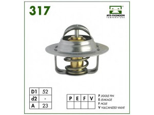 MTE-THOMSON 317.95 termostatas, aušinimo skystis 
 Aušinimo sistema -> Termostatas/tarpiklis -> Thermostat
21230-6N20A, 21230-EL00A, 21230-EL00B