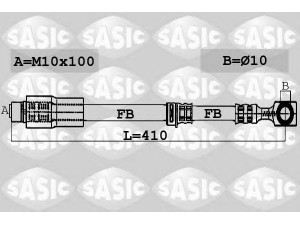 SASIC 6606044 stabdžių žarnelė 
 Stabdžių sistema -> Stabdžių žarnelės
562377