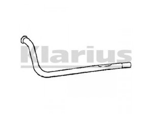 KLARIUS RN49D išleidimo kolektorius 
 Išmetimo sistema -> Išmetimo vamzdžiai
7700631551, 7700631552