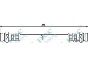 APEC braking HOS3462 stabdžių žarnelė 
 Stabdžių sistema -> Stabdžių žarnelės
MB950626, MR910915