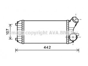 AVA QUALITY COOLING FD4472 tarpinis suslėgto oro aušintuvas, kompresorius 
 Variklis -> Oro tiekimas -> Įkrovos agregatas (turbo/superįkrova) -> Tarpinis suslėgto oro aušintuvas
1692747, 1697476, 1747987, 8V619L440CB