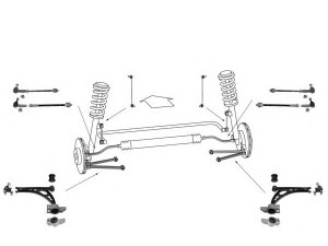 MEYLE WG0624500 vairavimo mechanizmas; rato pakaba 
 Vairavimas -> Prekių paieška pagal schemą