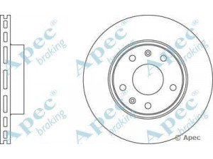 APEC braking DSK2120 stabdžių diskas 
 Dviratė transporto priemonės -> Stabdžių sistema -> Stabdžių diskai / priedai
SDB000080, SDB101070