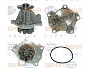 HELLA 8MP 376 802-291 vandens siurblys 
 Aušinimo sistema -> Vandens siurblys/tarpiklis -> Vandens siurblys
1 320 086, 1 673 743, 6 189 520