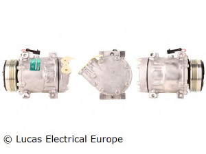 LUCAS ELECTRICAL ACP582 kompresorius, oro kondicionierius 
 Oro kondicionavimas -> Kompresorius/dalys
504005418, 6453.SV, 6453.SW, 6453SV