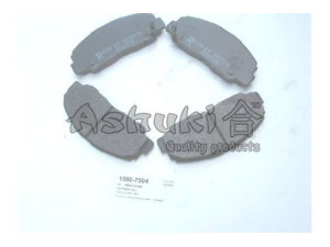 ASHUKI 1080-7504 stabdžių trinkelių rinkinys, diskinis stabdys
45022-S10-G02