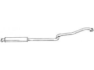 AKS DASIS SG16415 vidurinis duslintuvas