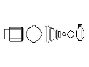 FARCOM 134667 jungčių komplektas, kardaninis velenas 
 Ratų pavara -> Sujungimai/komplektas