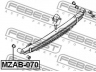 FEBEST MZAB-070 įvorė, lakštinė lingė
3874-28-330