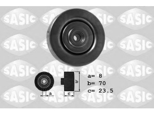 SASIC 1626068 kreipiantysis skriemulys, V formos rumbuotas diržas 
 Diržinė pavara -> V formos rumbuotas diržas/komplektas -> Laisvasis/kreipiamasis skriemulys
11282247435, 6340539, 6340548, PRF100060