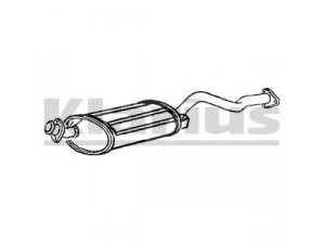 KLARIUS CL177X galinis duslintuvas 
 Išmetimo sistema -> Duslintuvas
MR266475, MR266476
