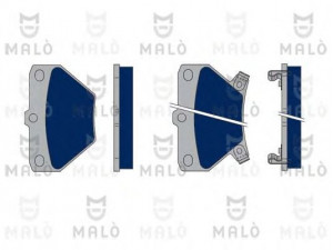 MAL? 1050301 stabdžių trinkelių rinkinys, diskinis stabdys 
 Techninės priežiūros dalys -> Papildomas remontas
0446620090, 0446652010, 0446652020