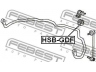 FEBEST HSB-GDF skersinio stabilizatoriaus įvorių komplektas 
 Ašies montavimas/vairavimo mechanizmas/ratai -> Stabilizatorius/fiksatoriai -> Sklendės
51306-SAA-J01