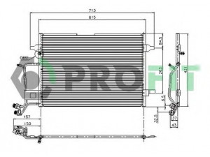 PROFIT PR 9540C3 kondensatorius, oro kondicionierius 
 Oro kondicionavimas -> Kondensatorius
8D0260401A, 8D0260401C, 8D0260401D