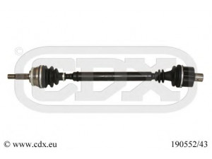 CDX 190552/43 kardaninis velenas 
 Ratų pavara -> Kardaninis velenas
8601678, 8602182