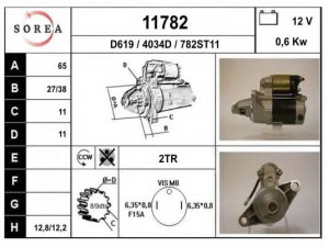 EAI 11782 starteris
3110078611, 3110079610, 3110079611