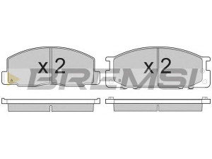 BREMSI BP2435 stabdžių trinkelių rinkinys, diskinis stabdys 
 Techninės priežiūros dalys -> Papildomas remontas
0449128081, 0446528020, 0446528130