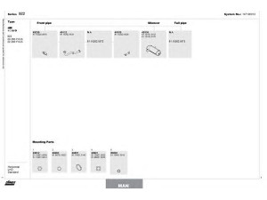 DINEX 147100013 išmetimo sistema