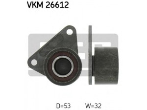 SKF VKM 26612 kreipiantysis skriemulys, paskirstymo diržas 
 Diržinė pavara -> Paskirstymo diržas/komplektas -> Laisvasis/kreipiamasis skriemulys
9135556