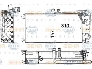 HELLA 8FV 351 210-791 garintuvas, oro kondicionierius 
 Oro kondicionavimas -> Garintuvas
964.573.901.00