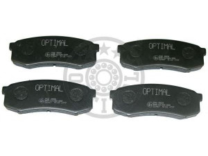 OPTIMAL 9809 stabdžių trinkelių rinkinys, diskinis stabdys 
 Techninės priežiūros dalys -> Papildomas remontas
0446660010, 0446660020, 0446660050