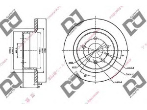 DJ PARTS BD1770 stabdžių diskas 
 Stabdžių sistema -> Diskinis stabdys -> Stabdžių diskas
569208, 90444513
