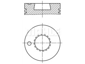 MAHLE ORIGINAL 003 93 00 stūmoklis 
 Variklis -> Cilindrai/stūmokliai
442 030 19 17, 442 030 26 17, 442 030 28 17