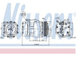 NISSENS 89061 kompresorius, oro kondicionierius 
 Oro kondicionavimas -> Kompresorius/dalys
701.820.805 Q, 7D0.820.805 Q, 7D0820805