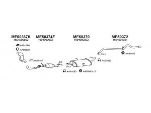 VENEPORTE 500248 išmetimo sistema 
 Išmetimo sistema -> Išmetimo sistema, visa