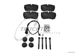 TRUCKTEC AUTOMOTIVE 14.35.033 stabdžių trinkelių rinkinys, diskinis stabdys
0 0299 1667, 0 4247 0841, 0 4247 0841 S1
