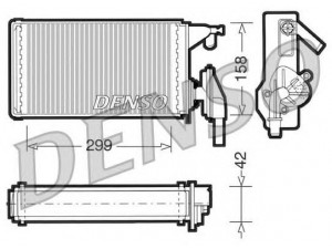 DENSO DRR12002 šilumokaitis, salono šildymas 
 Šildymas / vėdinimas -> Šilumokaitis
93930678